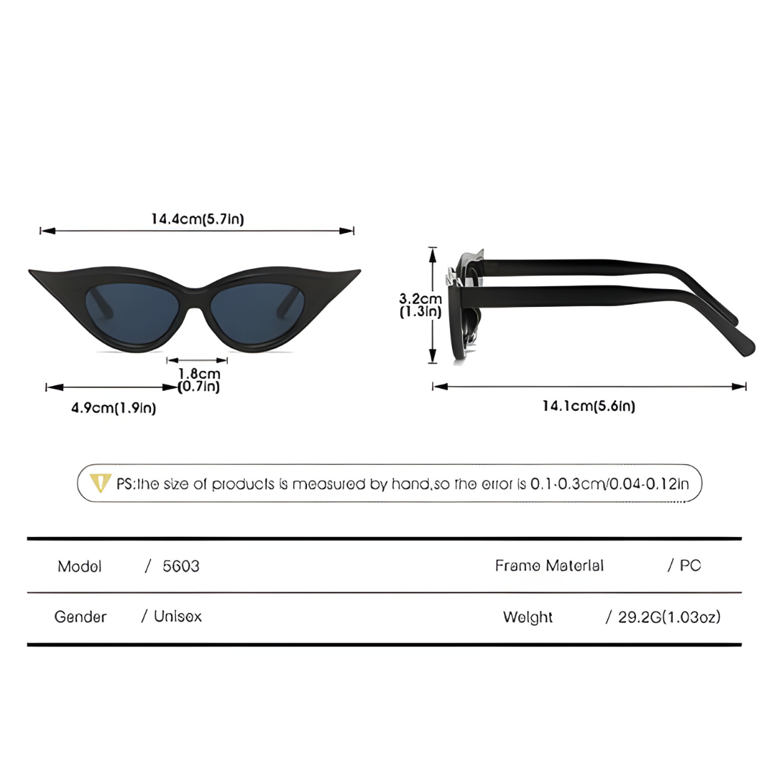 Retro Cat Eye Sunglasses