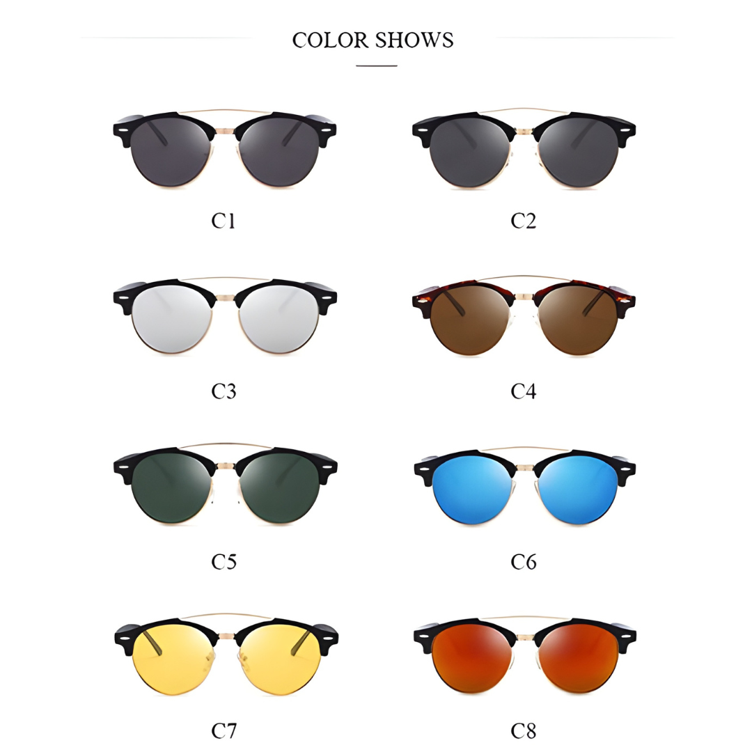 Round Vintage Polarized SG
