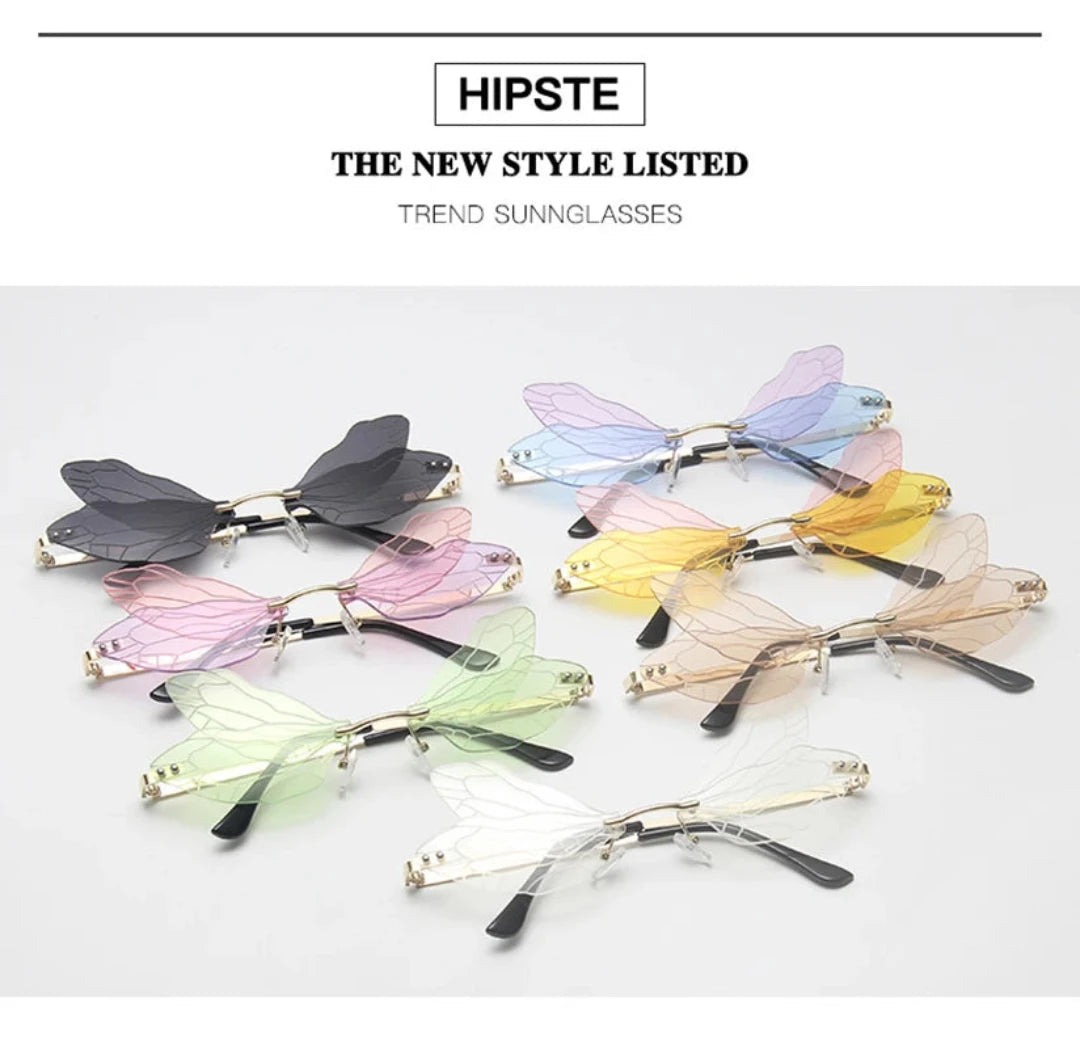 Fashion Rimless Dragonfly Wing SG