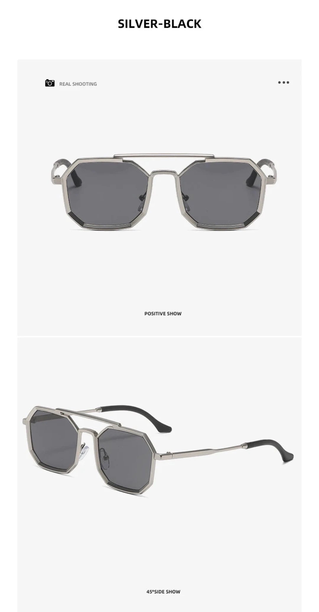 Metal Vintage Square Trendy SG
