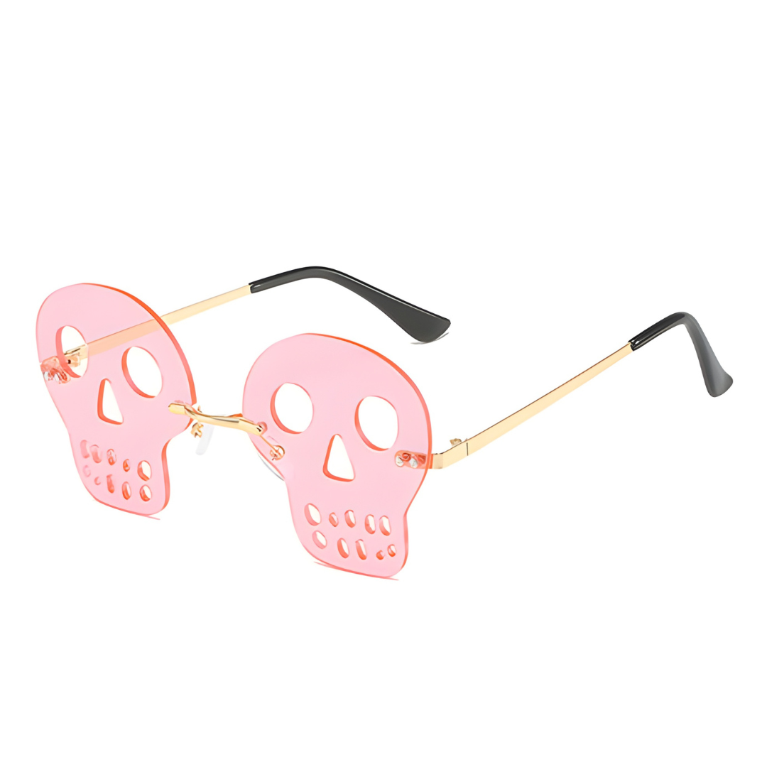Skull Sunglasses Men Prom Women Party Hollow Out Skull Sunglasses Eyewear Fashion Personality All Saints'Day Funny Glasses