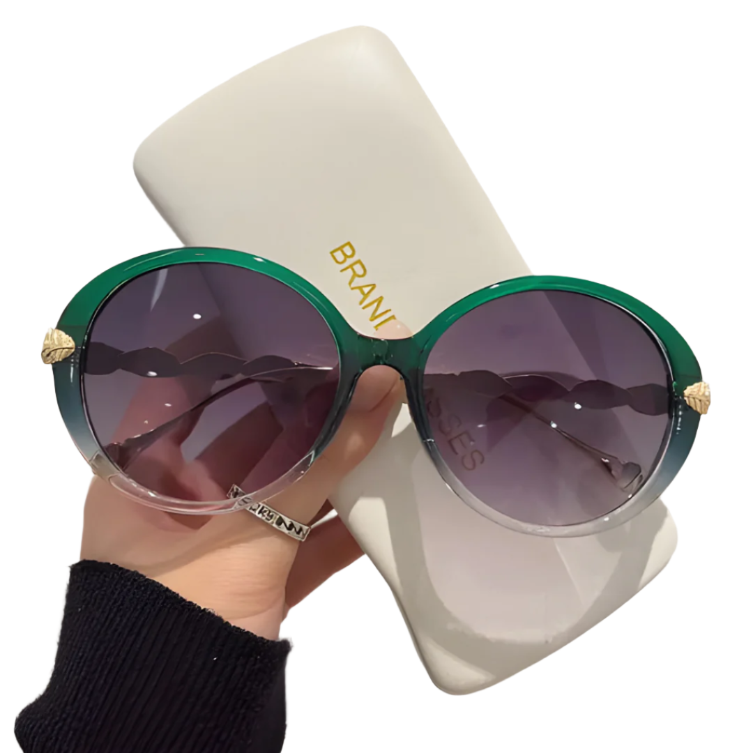 Vintage Round Frame Sunglasses