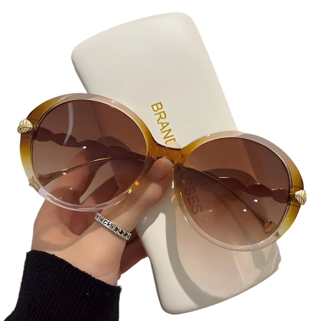 Vintage Round Frame Sunglasses