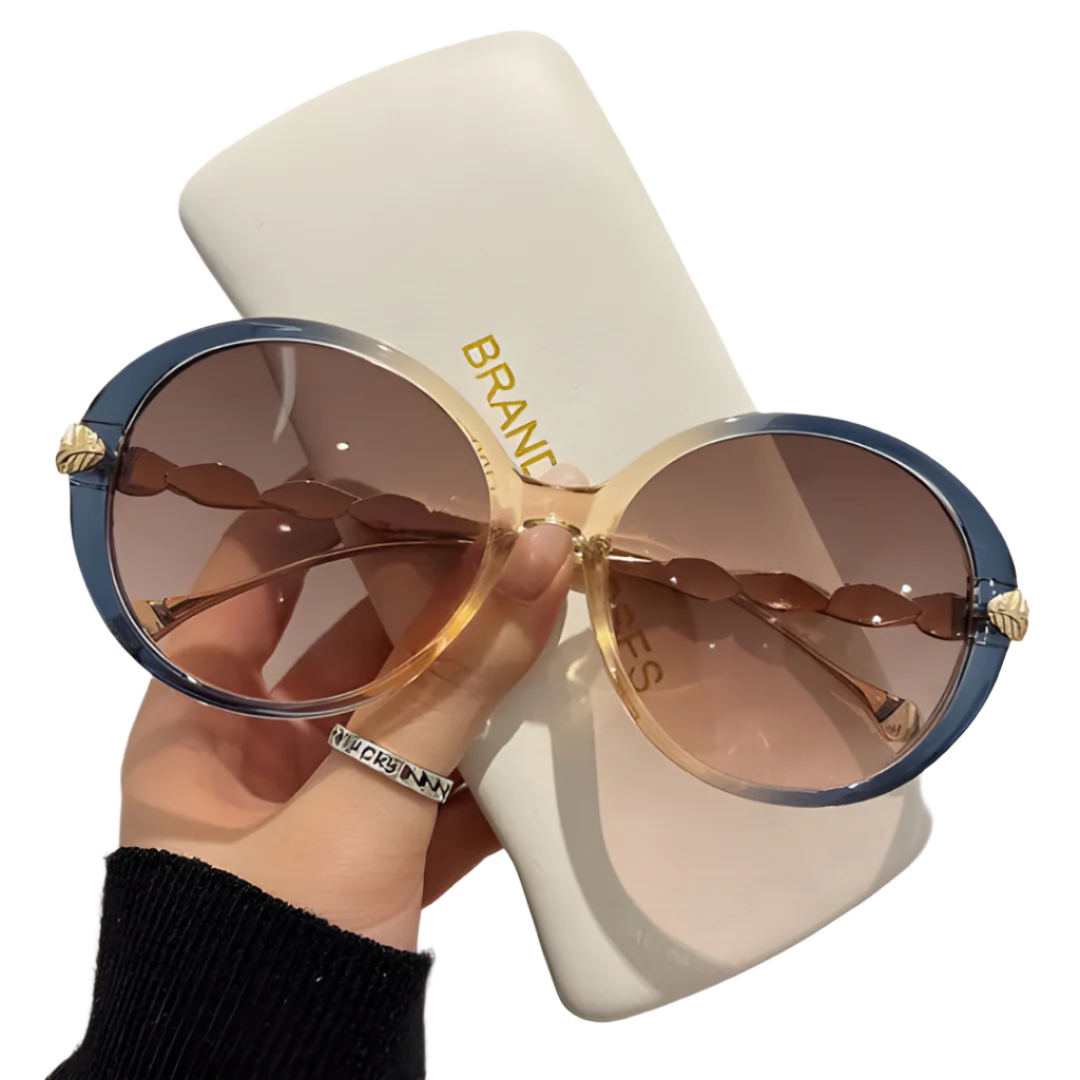 Vintage Round Frame Sunglasses
