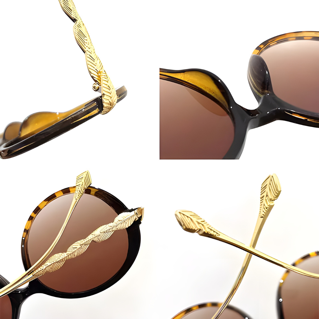 Vintage Round Frame Sunglasses