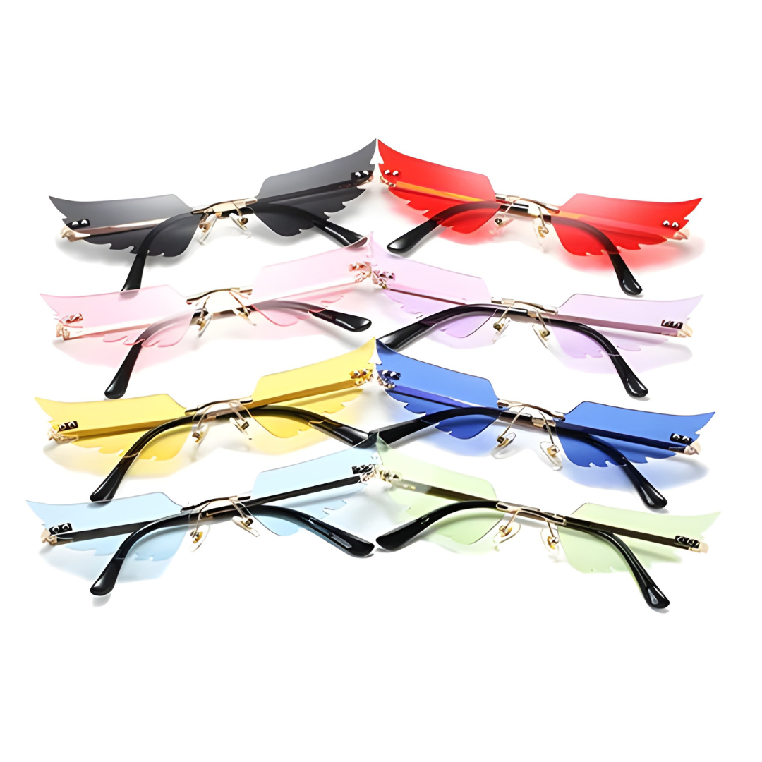 Wings Shape Rimless SG