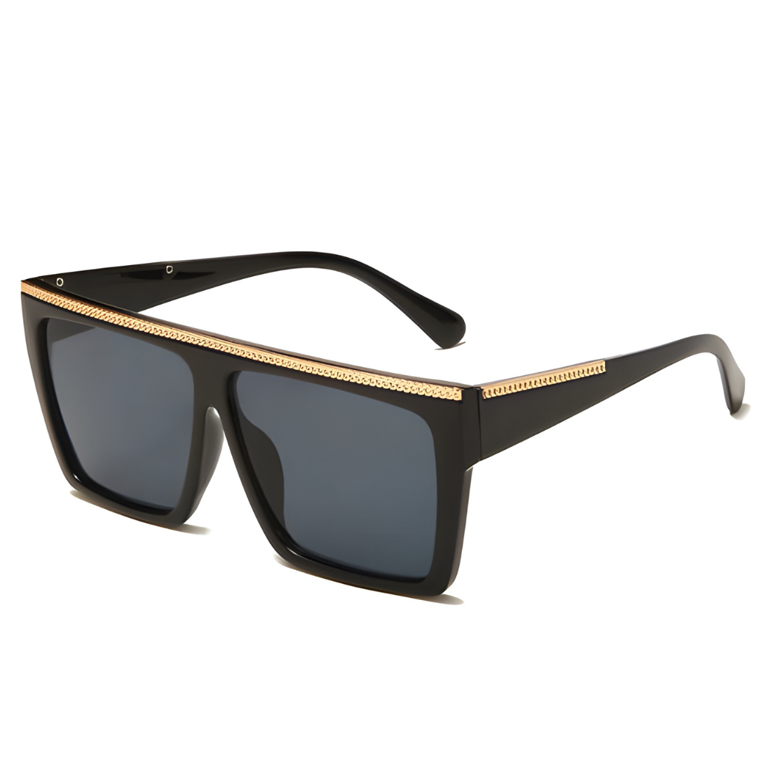 Woman Wide Groovy Plastic Sunglasses10