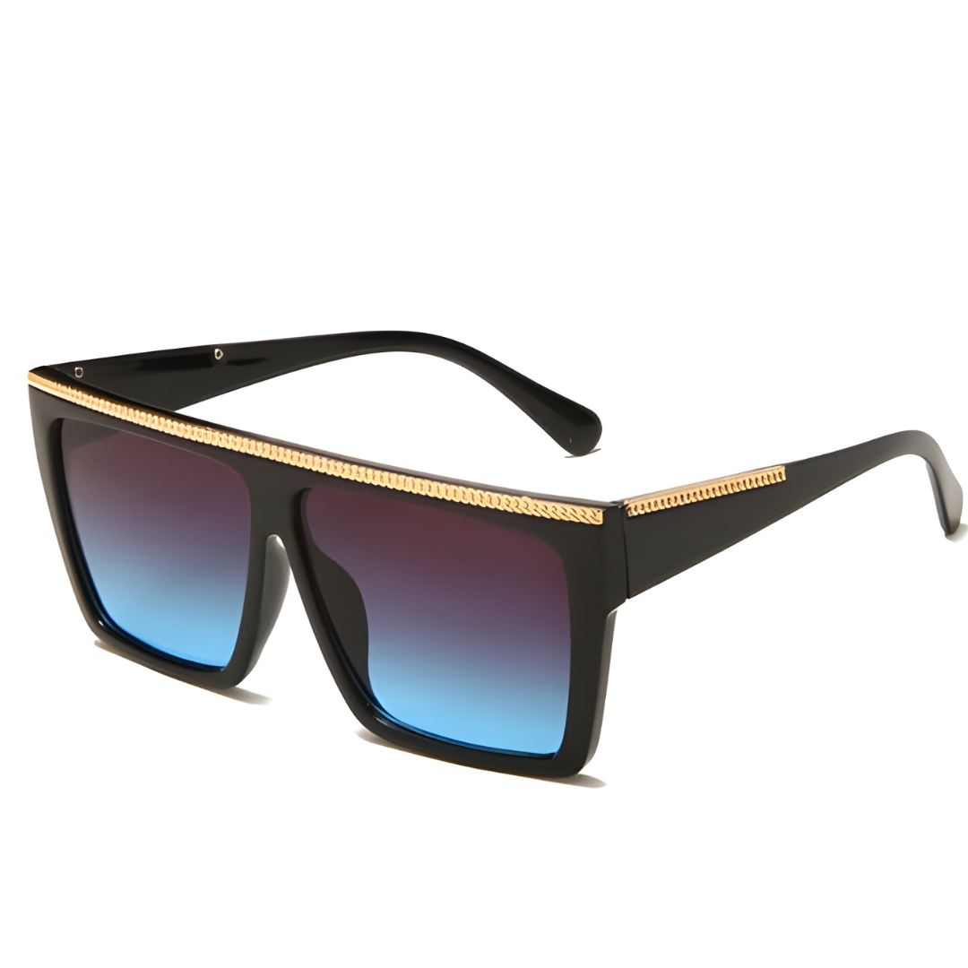 Woman Wide Groovy Plastic Sunglasses13