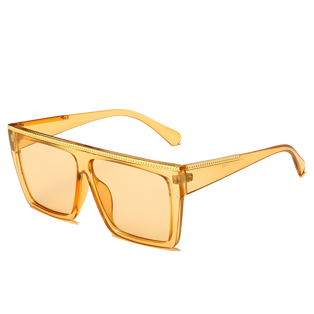 Woman Wide Groovy Plastic Sunglasses3