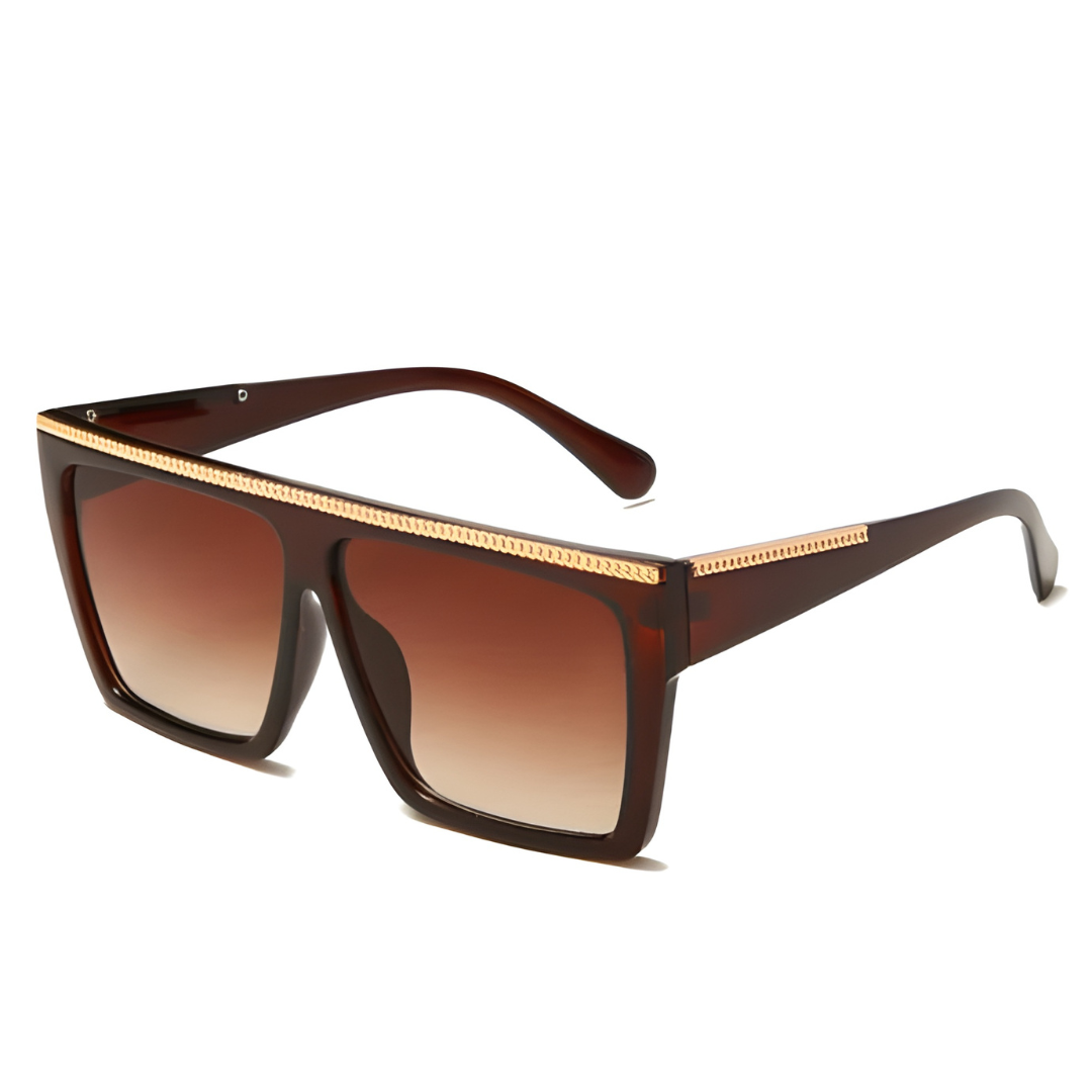 Woman Wide Groovy Plastic Sunglasses7