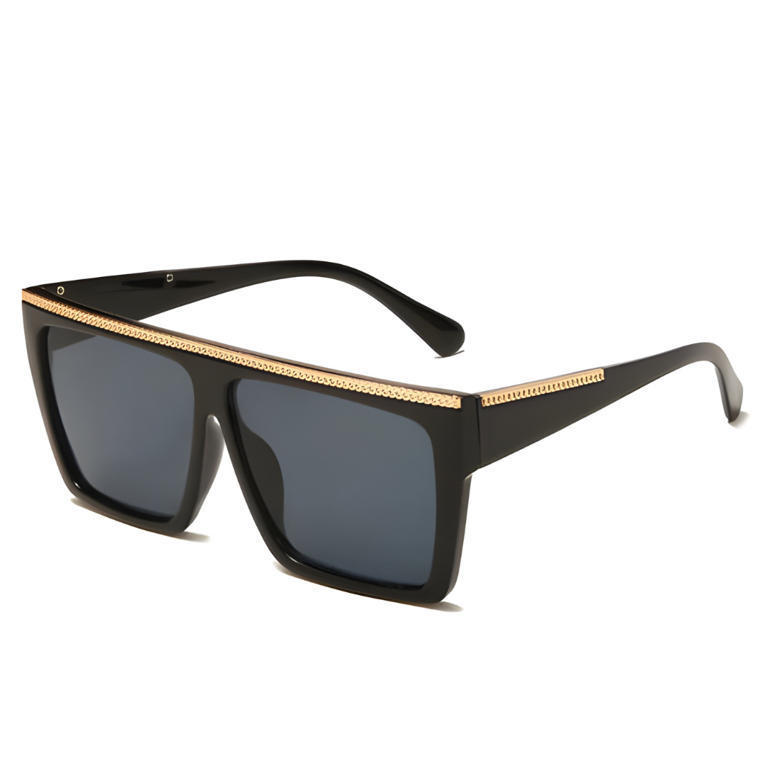 Woman Wide Groovy Plastic Sunglasses8