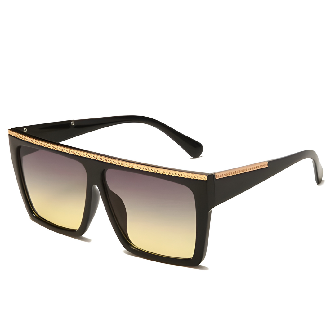 Woman Wide Groovy Plastic Sunglasses9