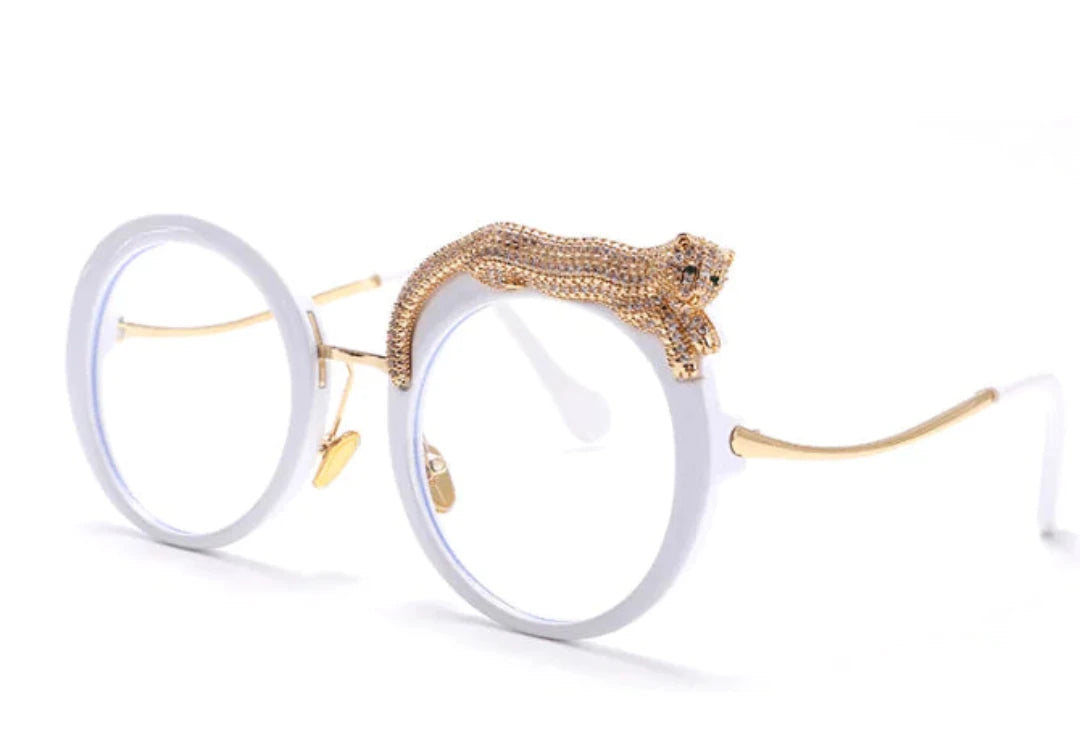 Leopard Round Frame SG