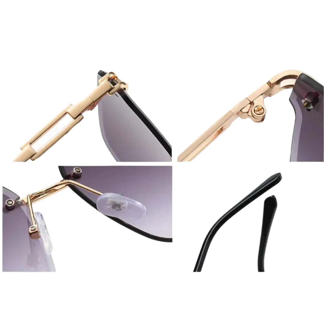 Cat Eye Frameless UV400 PC SG