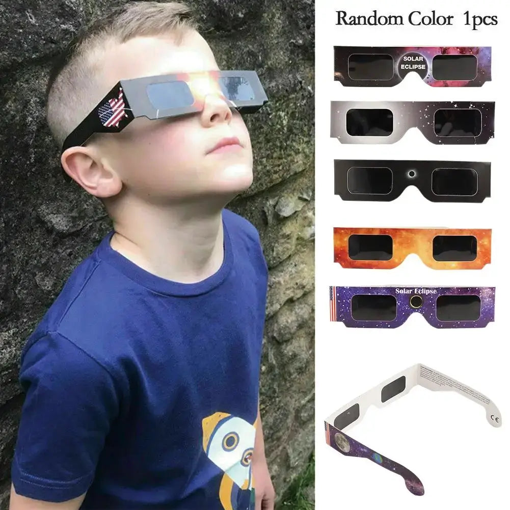 Solar Eclipse Glasses 1-100pcs Anti-UV Viewing Shades
