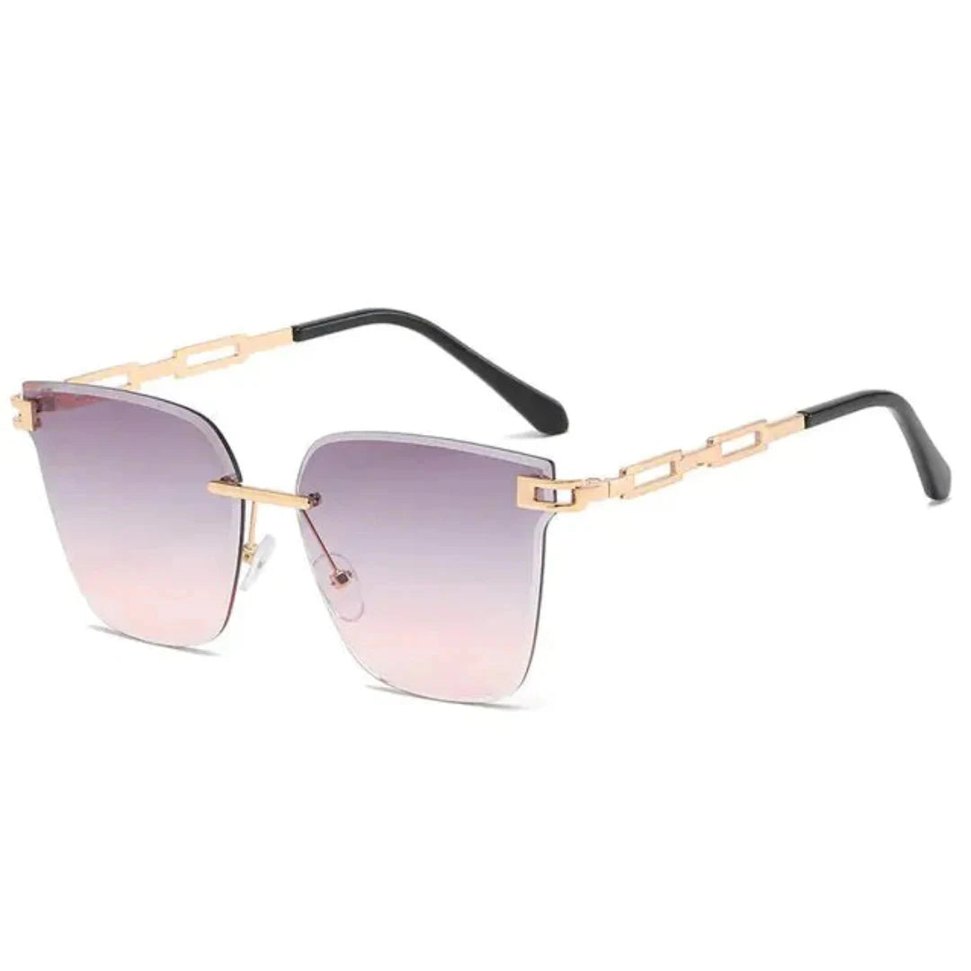 Cat Eye Frameless UV400 PC SG