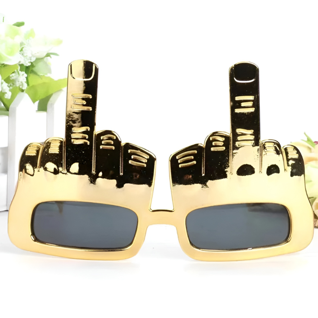 Creative Vertical Middle Finger Props Funny SG