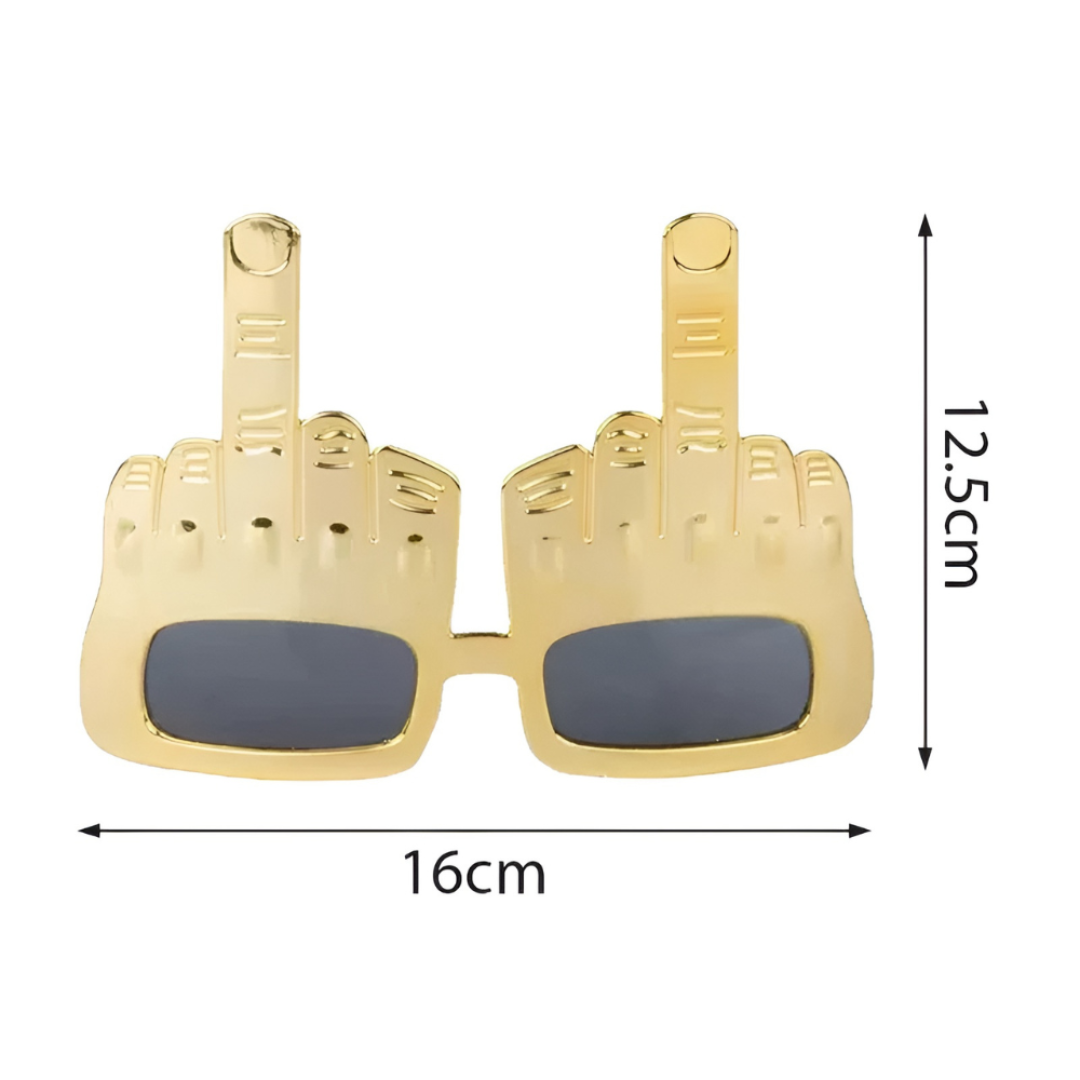 Creative Vertical Middle Finger Props Funny SG
