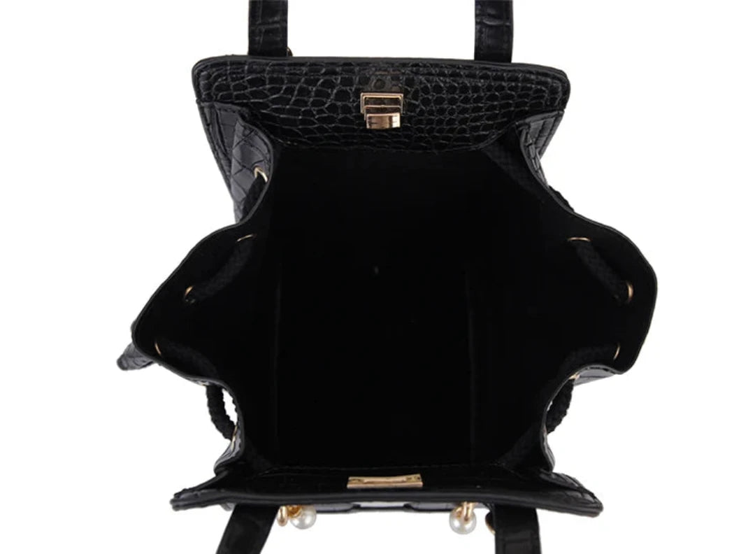 Novelty Lady Face with SG Crossbody Bag