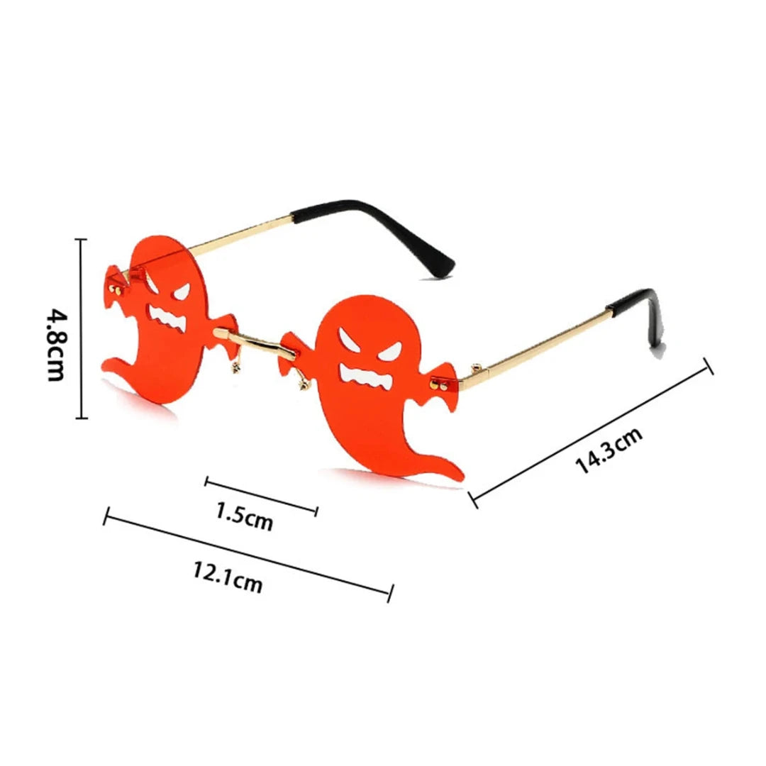 Halloween Ghost Rimless FunnY SG