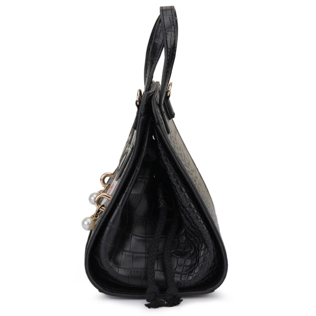 Novelty Lady Face with SG Crossbody Bag