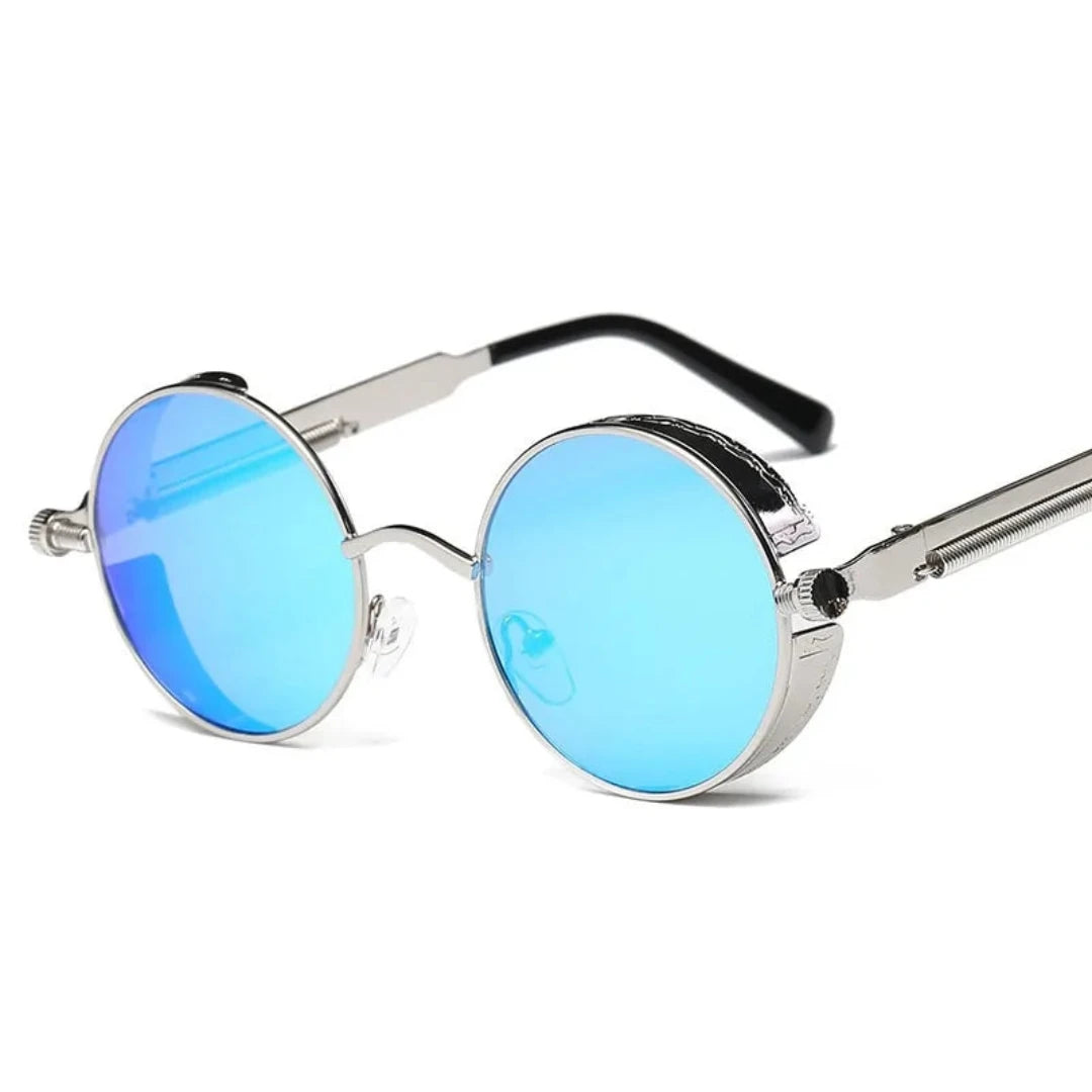 Metal Round Steampunk Sunglasses 1