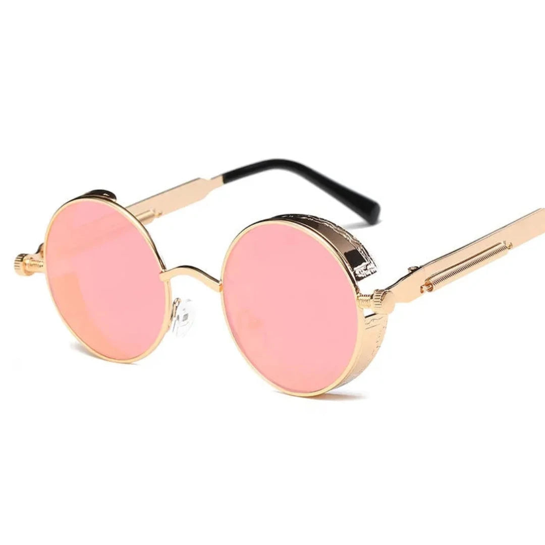 Metal Round Steampunk Sunglasses 2