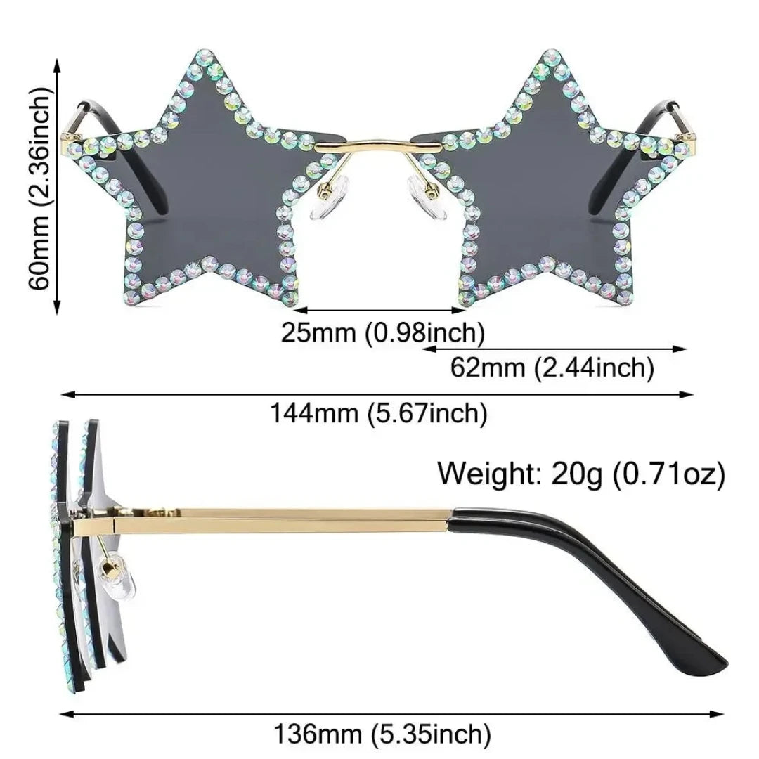Party Rimless Diamond Encrusted SG 1