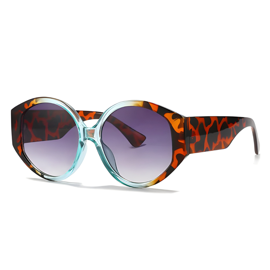 Retro Round Gradient Sunglasses