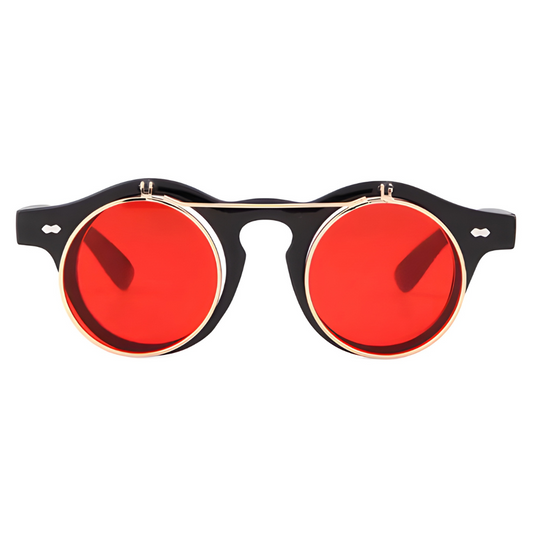 Round Flip Up Sunglasses