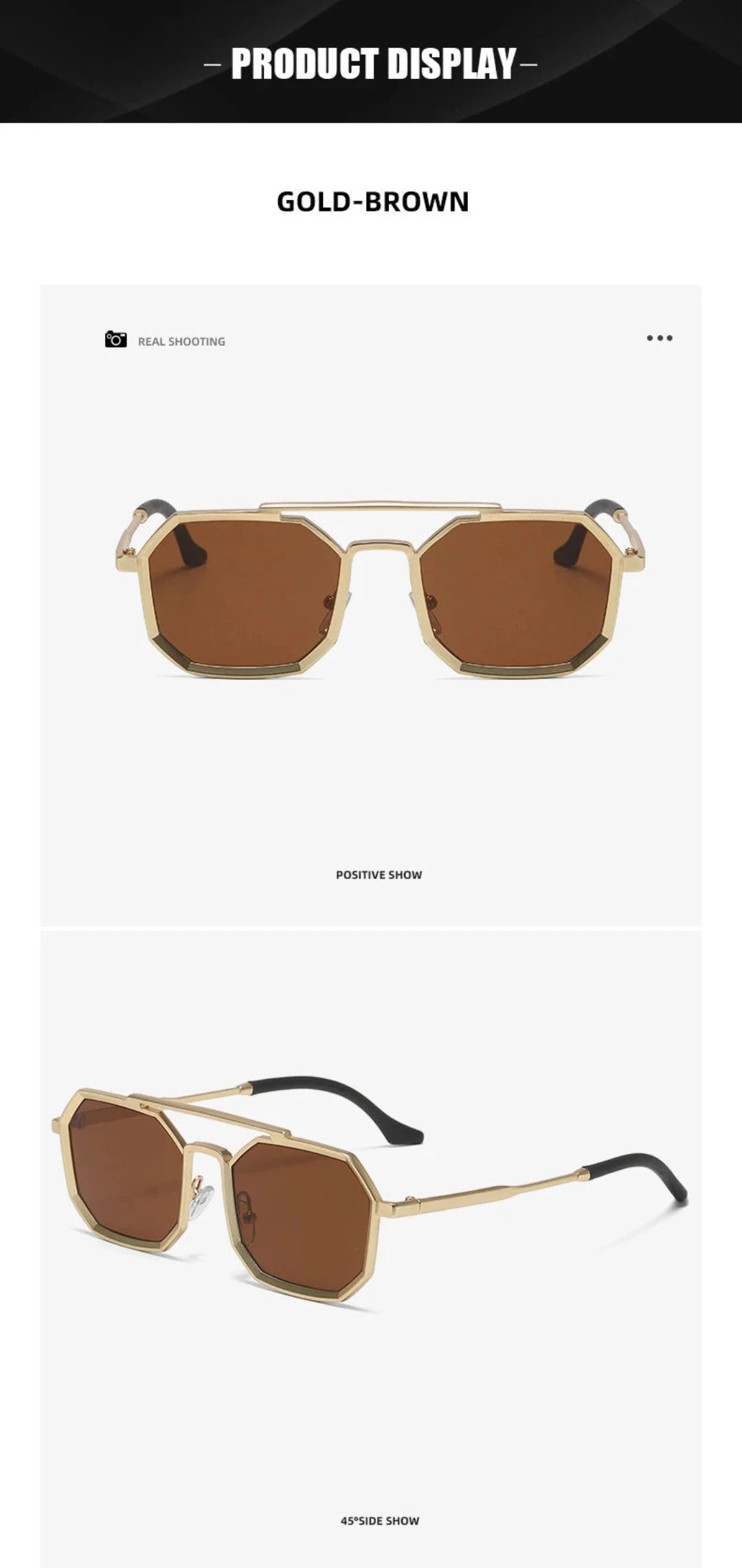 Metal Vintage Square Trendy SG