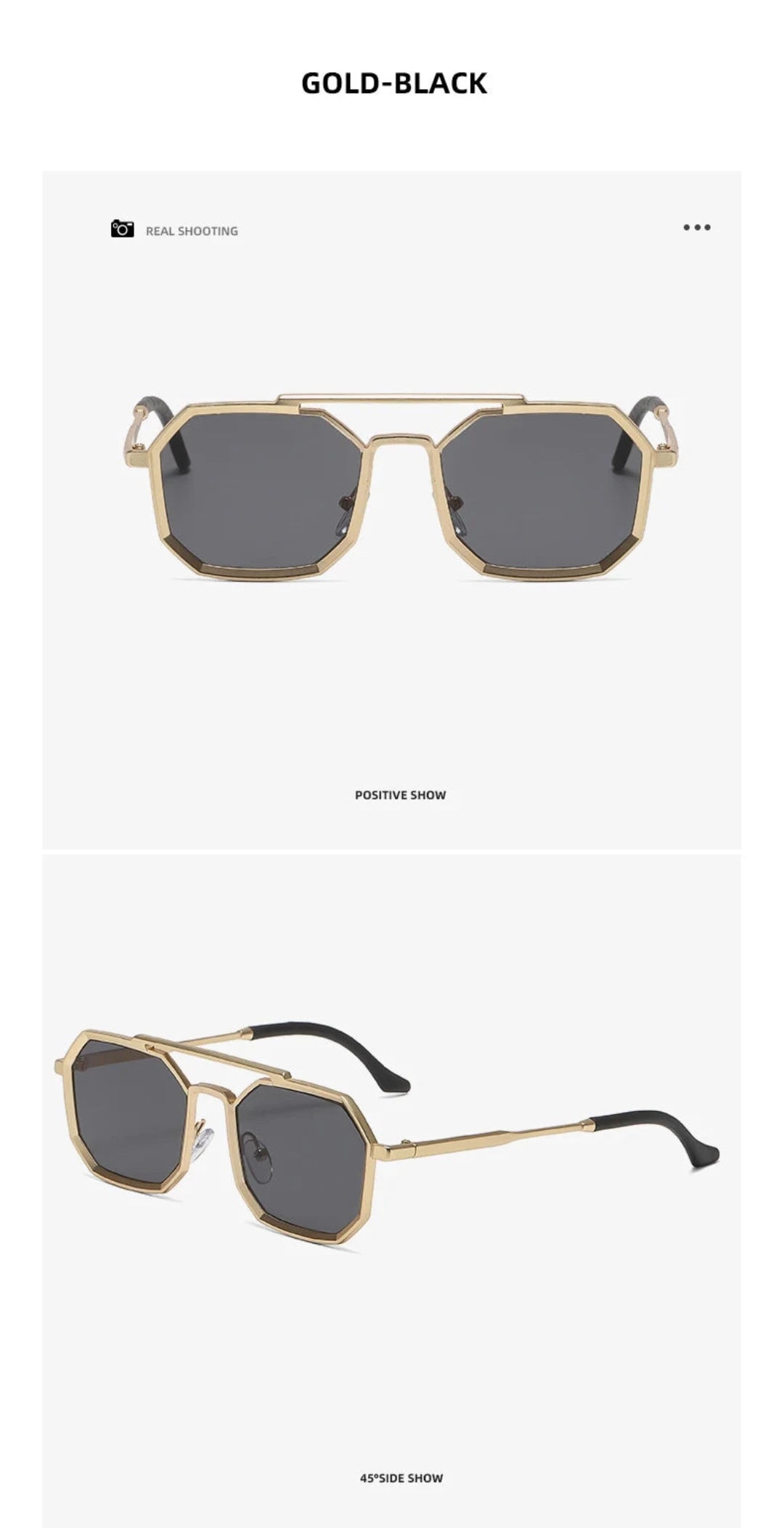 Metal Vintage Square Trendy SG