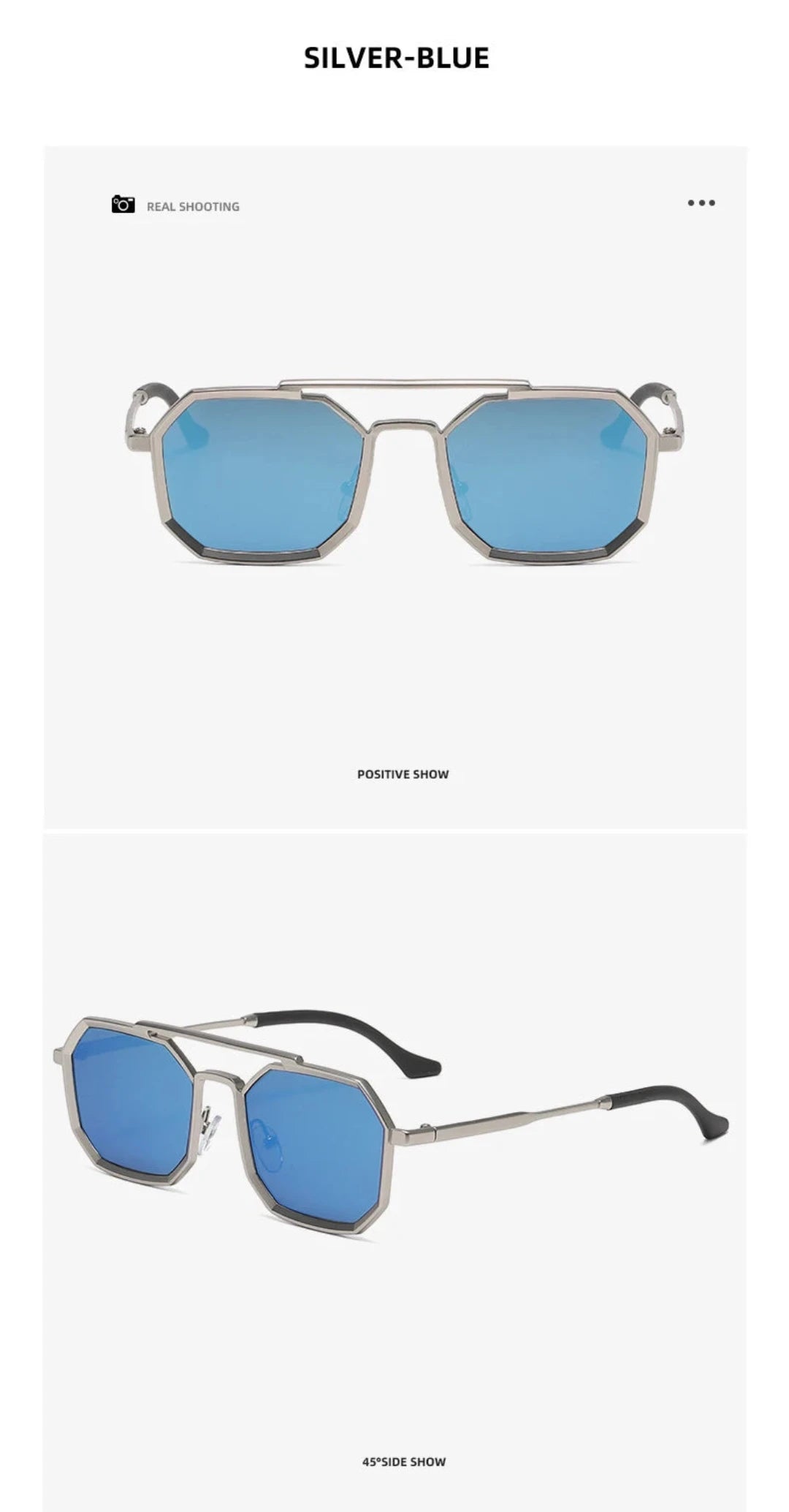 Metal Vintage Square Trendy SG