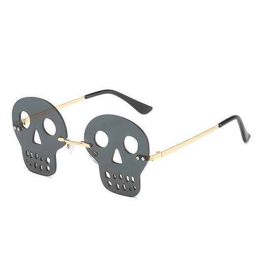 Skull Sunglasses Men Prom Women Party Hollow Out Skull Sunglasses Eyewear Fashion Personality All Saints'Day Funny Glasses