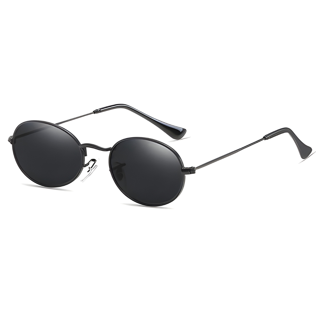 Small Oval Mirror Sunglasses