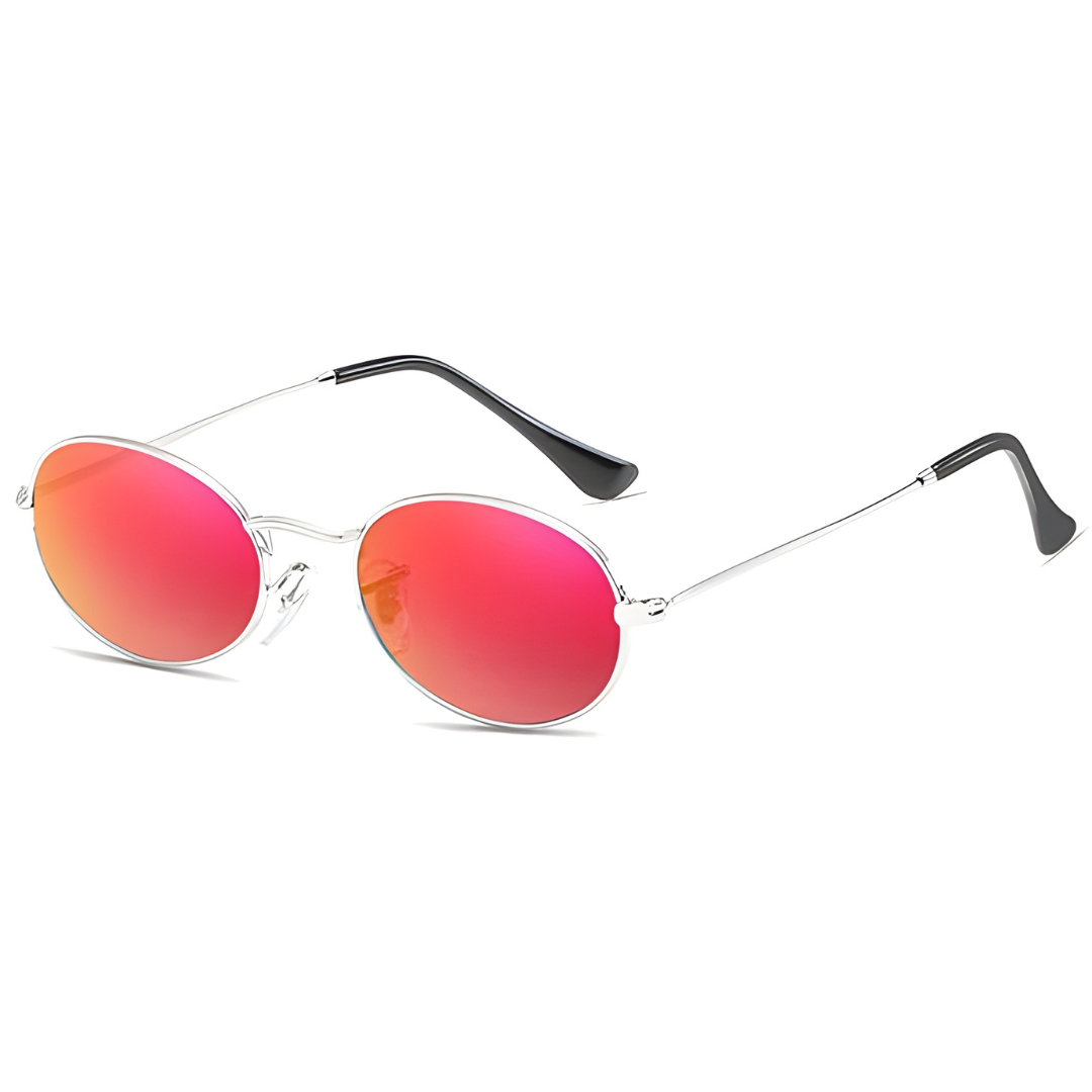 Small Oval Mirror Sunglasses