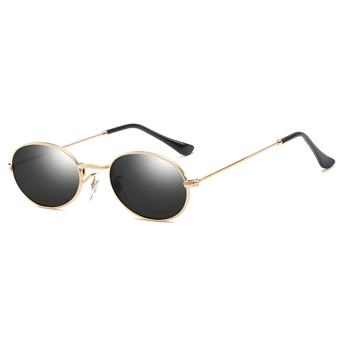 Small Oval Mirror Sunglasses