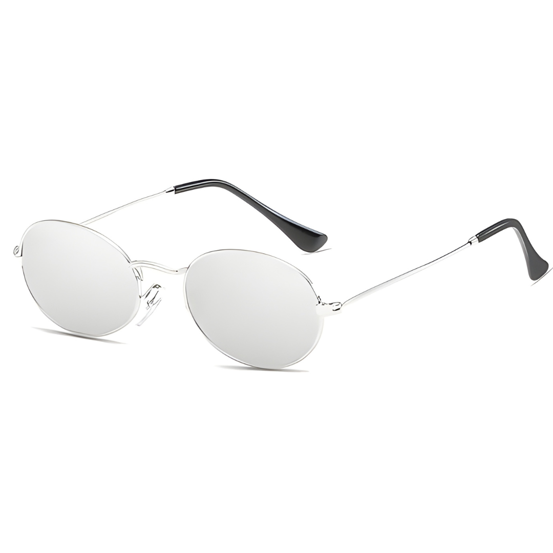 Small Oval Mirror Sunglasses
