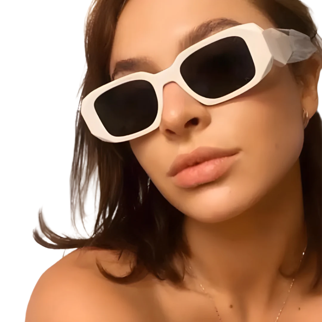 Small Polygon Rectangle Sunglasses