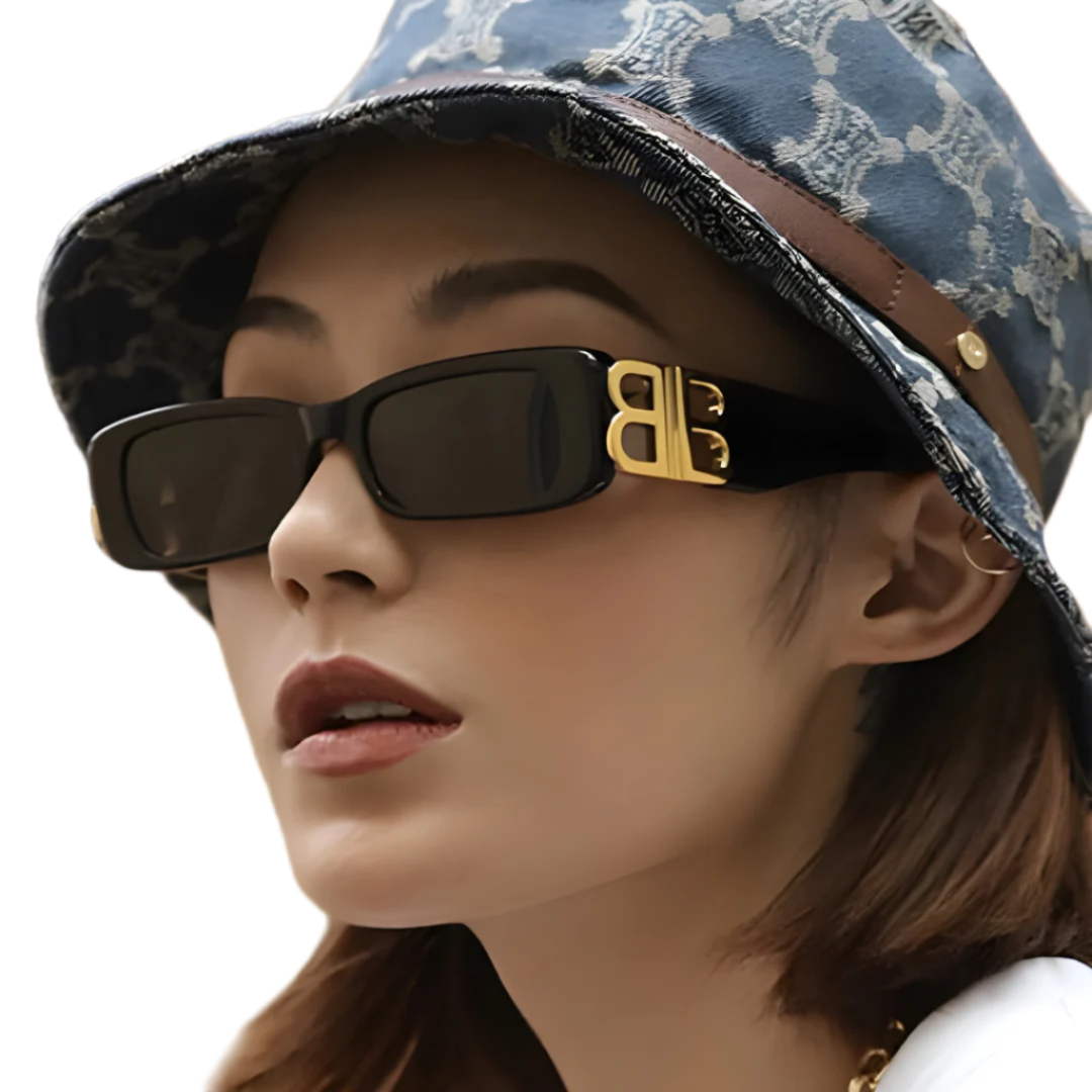 Small Square Frame Sunglasses Retro
