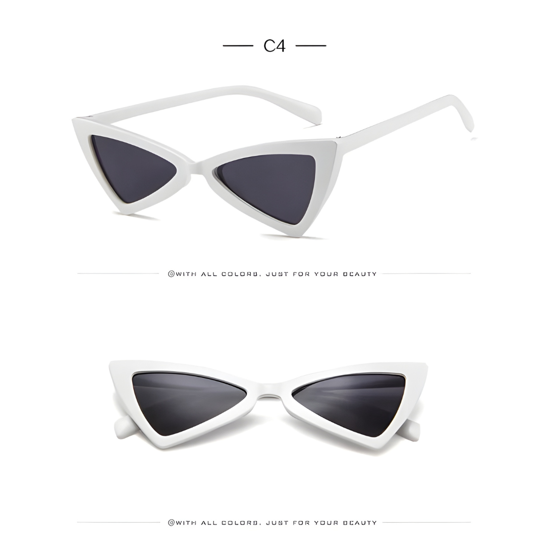 Small Triangle Cat Eye Sunglasses