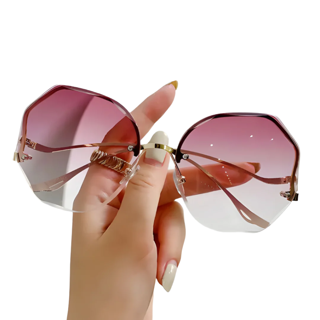 Stylish Rimless SG With Gradient Lenses