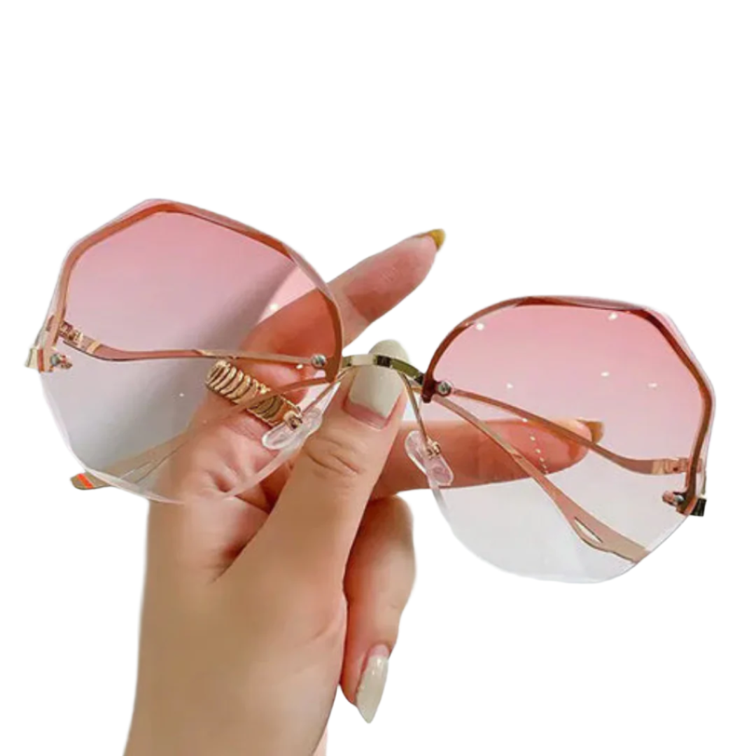 Stylish Rimless SG With Gradient Lenses