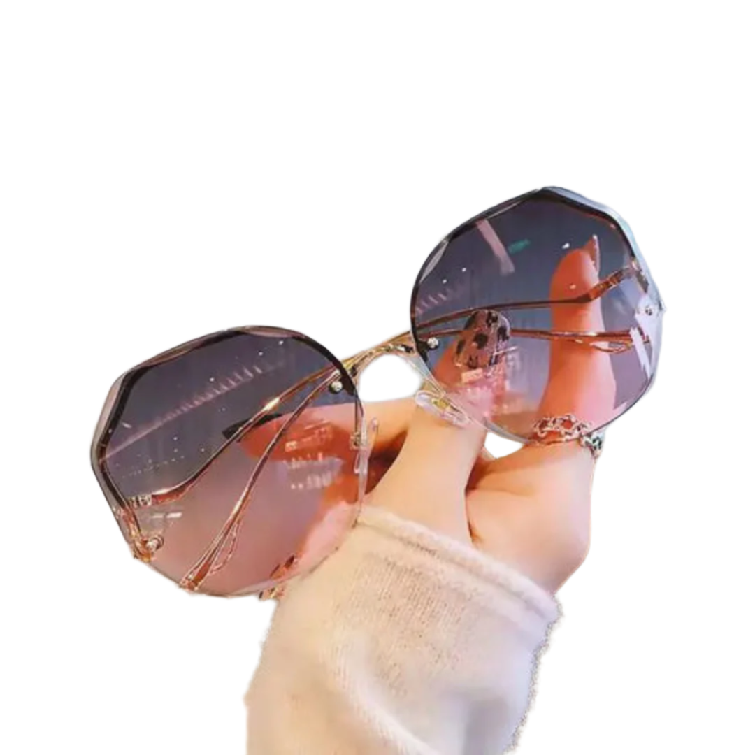 Stylish Rimless SG With Gradient Lenses