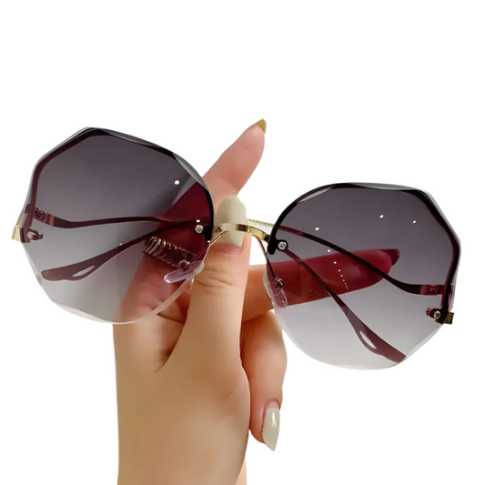 Stylish Rimless SG With Gradient Lenses