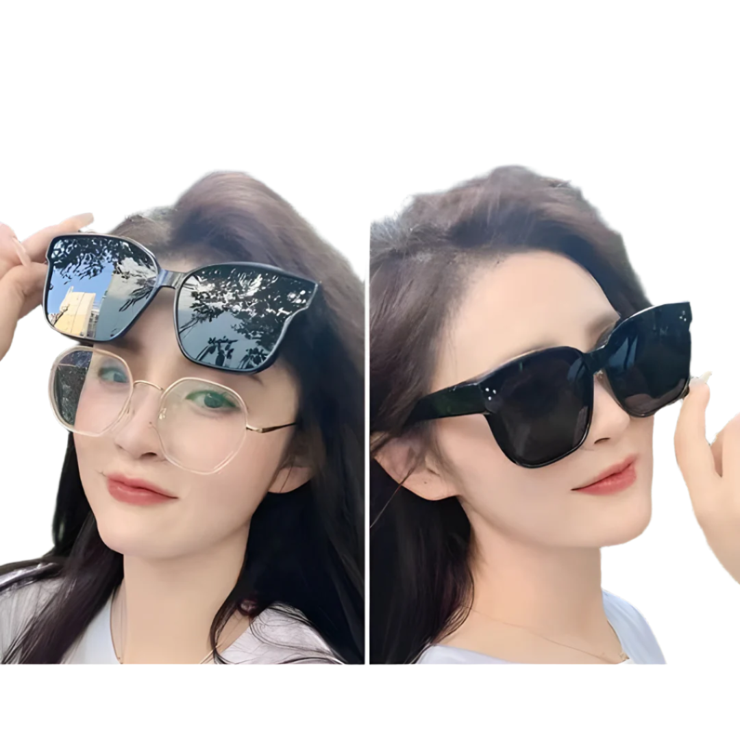 Sunscreen SG for driving a mirror dual anti-glare