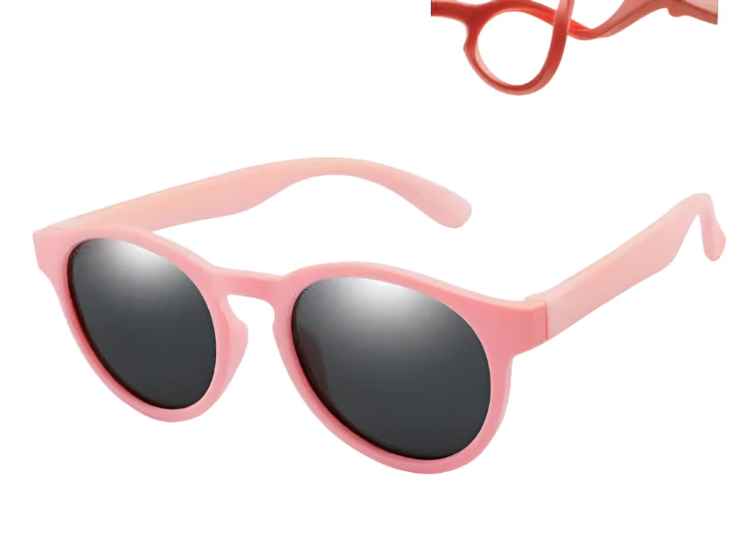 Kids Polarized Round Sunglasses