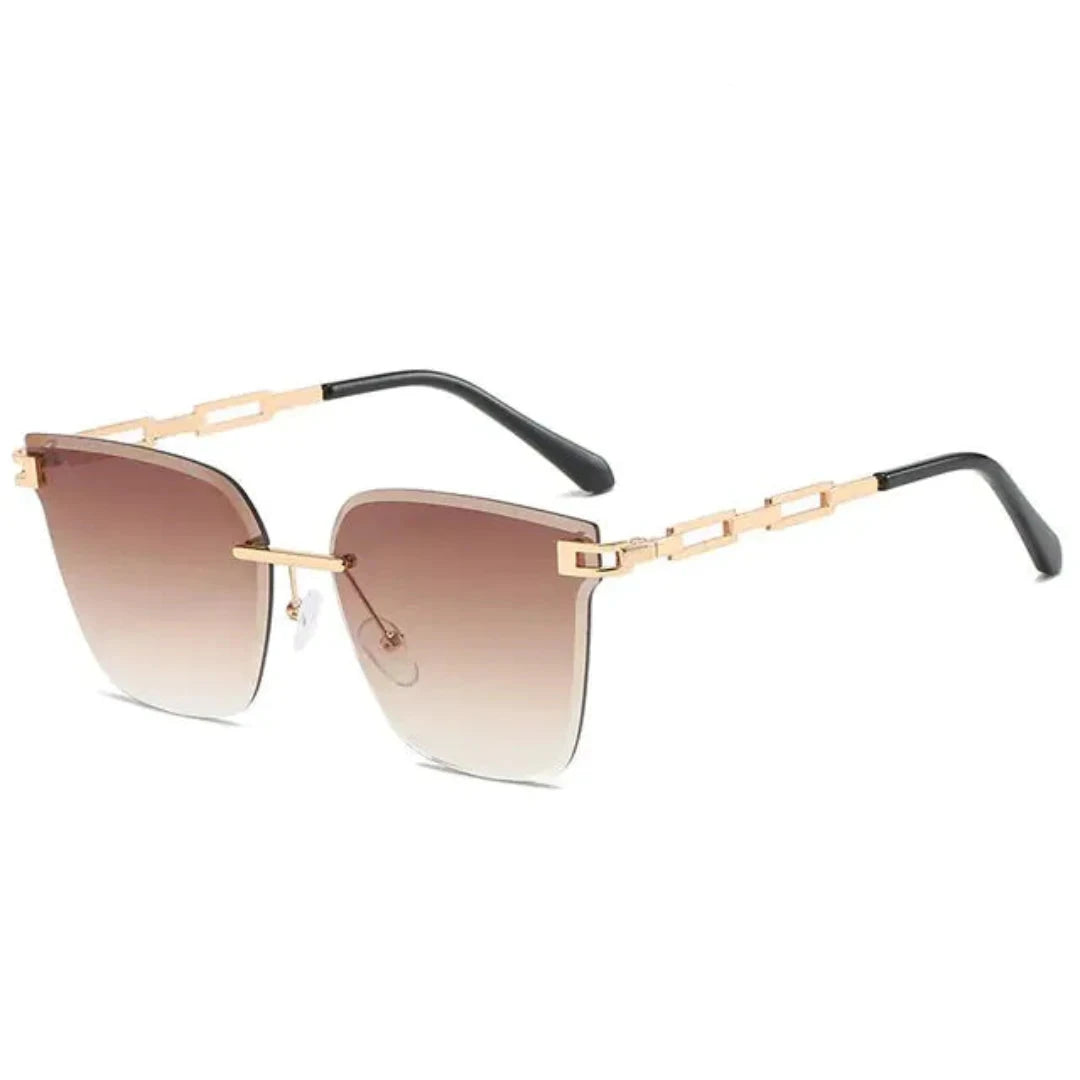 Cat Eye Frameless UV400 PC SG